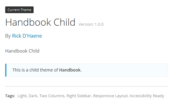 What is a WordPress Child Theme?